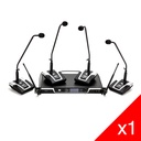 MICROPHONE CONFÉRENCE LD SYSTEM U505 CS 4