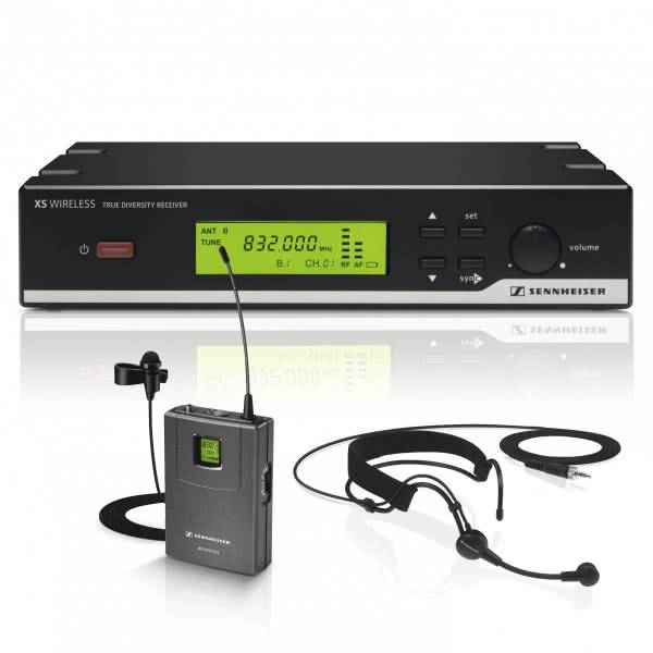 ENS MICROPHONE HF A SERRE TETE SENNHEISER XSW 52 VOCAL SET 