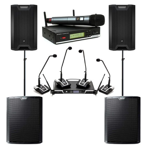 SONORISATION CONFÉRENCE 150 PAX - KIT N°2