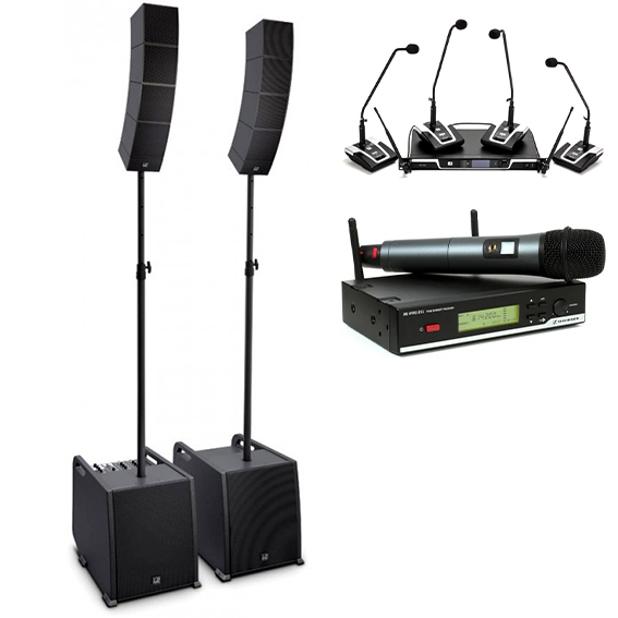 SONORISATION CONFÉRENCE 50 PAX - KIT N°4