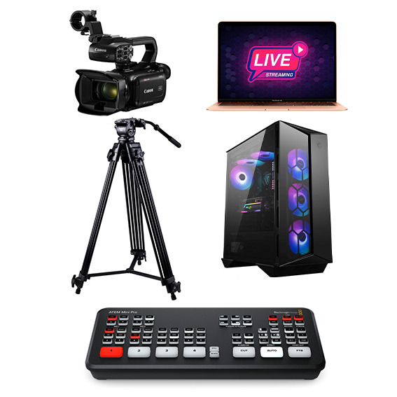 REGIE STREAMING VIDEO 1 CAMERA 4K