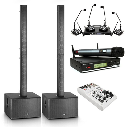 SONORISATION CONFÉRENCE 150 PAX - KIT N°4