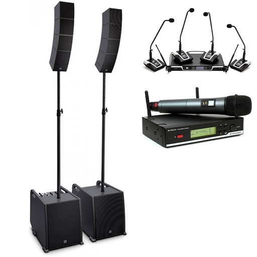 SONORISATION CONFÉRENCE 50 PAX - KIT N°4