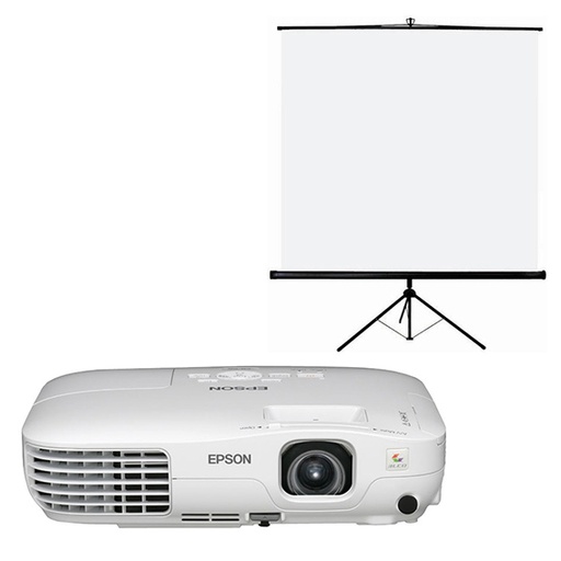 VIDÉO PROJECTEUR & ÉCRAN DE PROJECTION 1,80 x 1,80 m