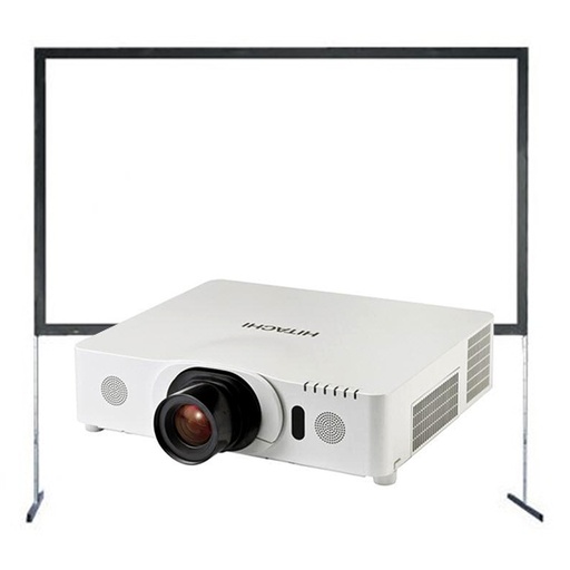 VIDÉO PROJECTEUR 5000 lum & ÉCRAN DE PROJECTION 3 x 2 m