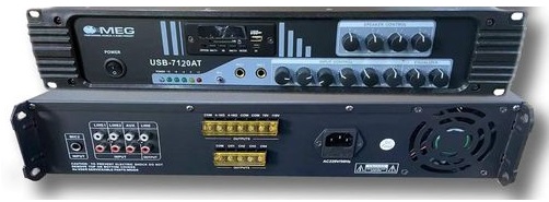 [AMP 100V / 180W] AMPLIFICATEUR MEG 100V / 180W USB-7180AT